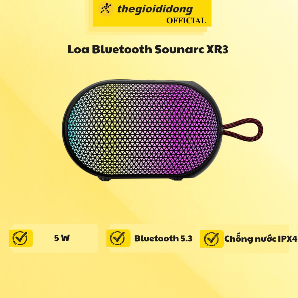 Loa Bluetooth Sounarc XR3 Portable Speaker - Hàng Chính Hãng