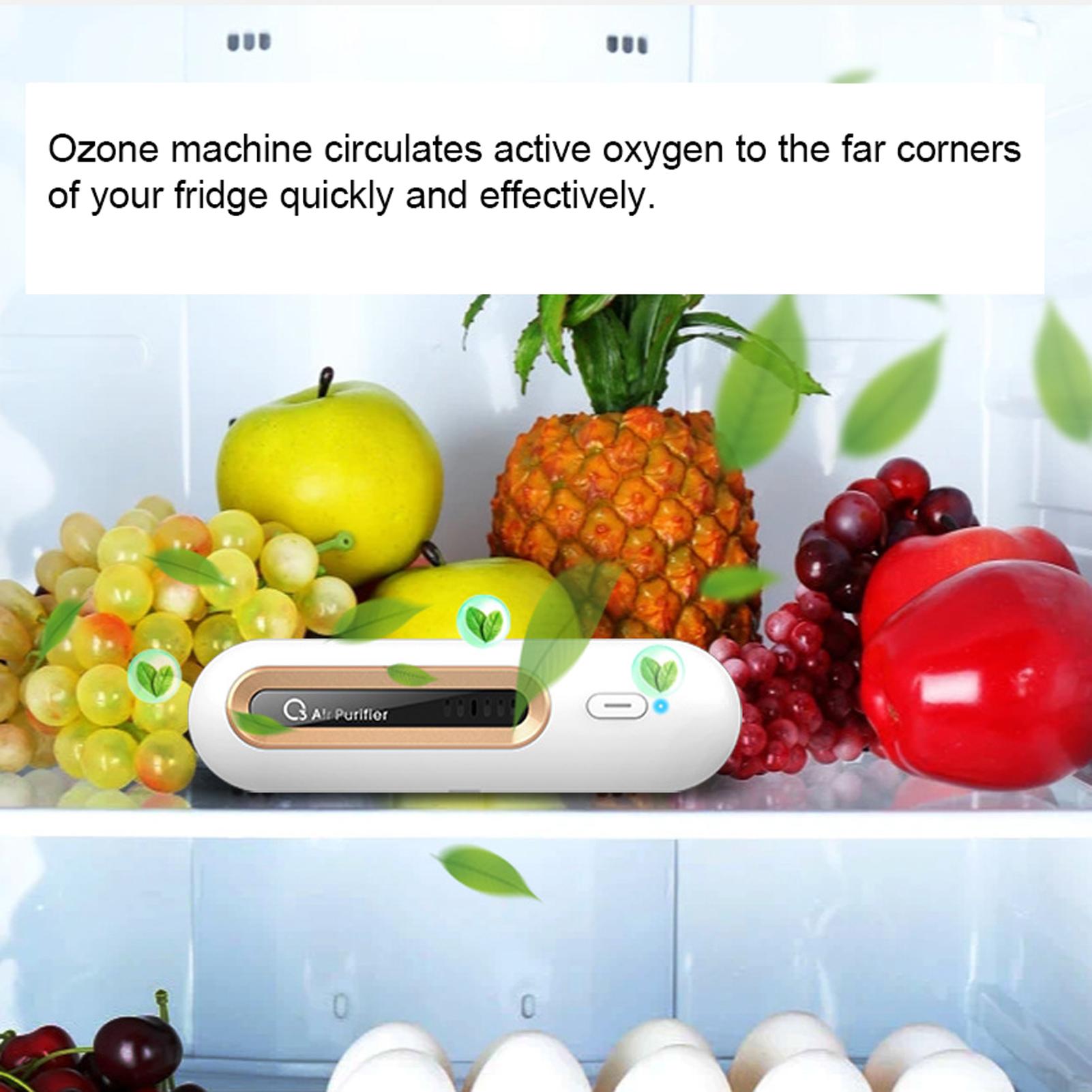 M9 Fridge Deodorizer USB Mini Fridgerator Deodorizer Odor Eliminator Ozone Generator Reusable