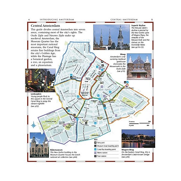 Amsterdam Pocket Map and Guide