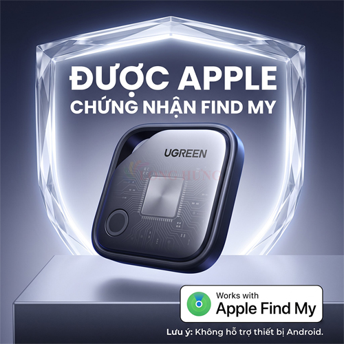 Thiết bị định vị thông minh Ugreen Smart Finder Tracker CM816 45297 - Hàng chính hãng