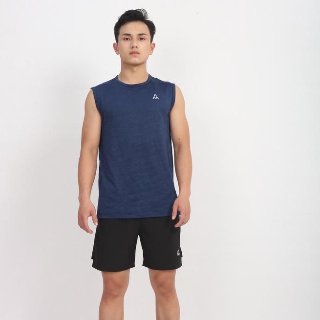 Áo Tanktop - Ba Lỗ thể thao nam AM TTM211 lưới, vân dập Sport1