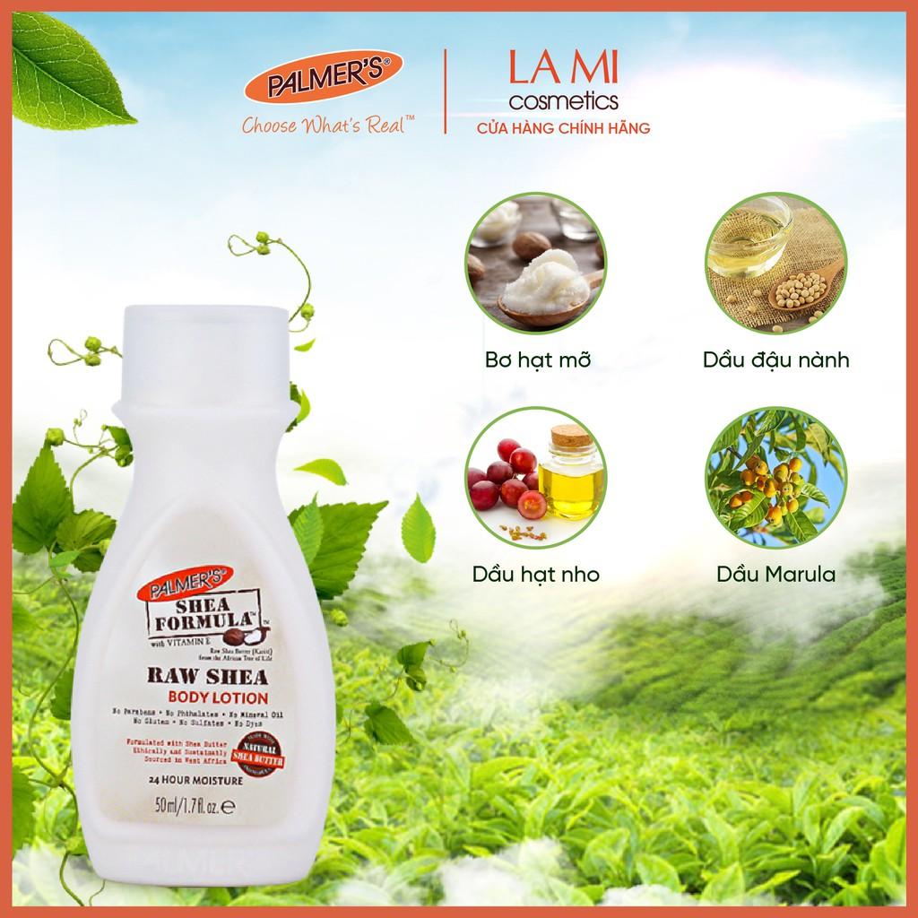 Sữa dưỡng thể dưỡng ẩm chuyên sâu Bơ hạt mỡ Palmer's 50ml