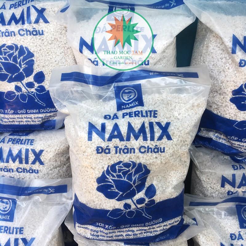 Đá Perlite - Đá Trân Châu Namix trồng cây - Giá thể trồng cây cao cấp, tơi xốp, nhẹ