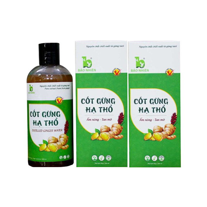 Combo 2 Cốt Gừng Giảm Mỡ Vòng Eo Sau Sinh Bảo Nhiên