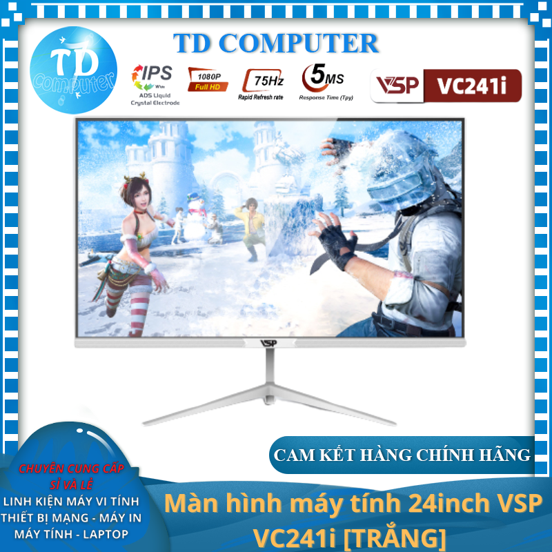 Màn hình máy tính 24inch VSP VC241i - Hàng chính hãng TECH VISION phân phối