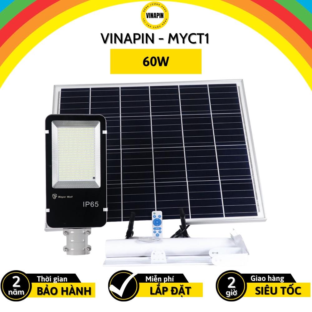 Đèn năng lượng mặt trời công trình LED mắt SMD siêu sáng VINAPIN-MYCT1 - Tấm PIN siêu to, khổng lồ, sáng nhiều ngày