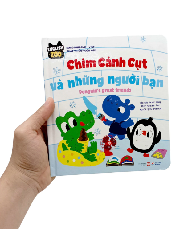 English Zoo - Chim Cánh Cụt Và Những Người Bạn - Penguin's Great Friends - Song Ngữ Anh -Việt