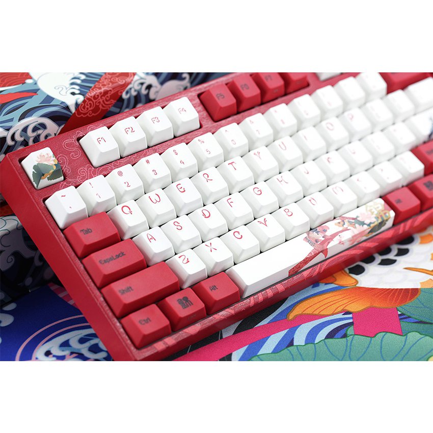 Bàn phím cơ Varmilo VA87M Koi Mechanical Cherry Switch- Hàng Chính Hãng