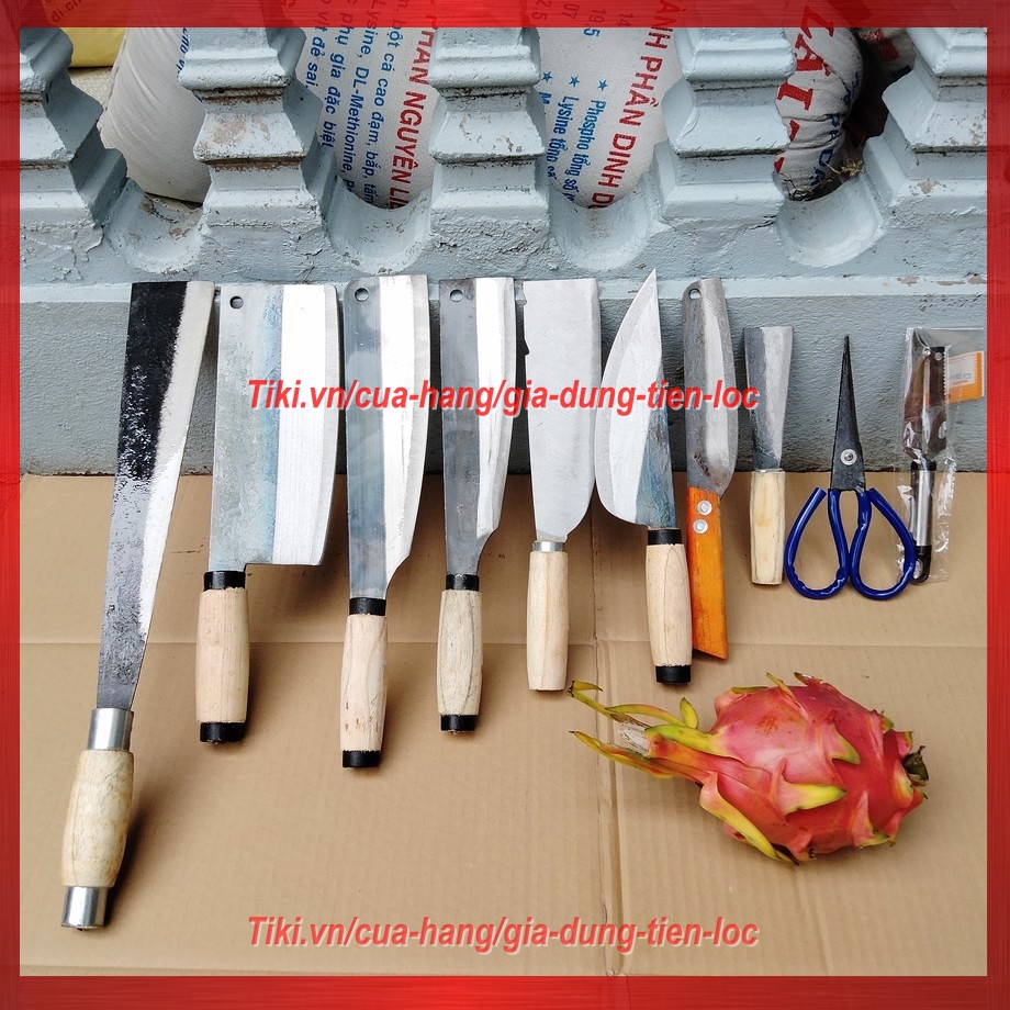 Bộ dao bếp 10 món thép tốt