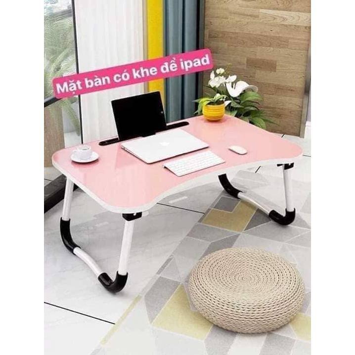 Bàn học gấp gọn thông minh có khe cắm dành cho ipad