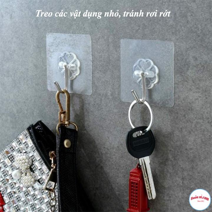 Combo 2 Móc dính trong dán tường chịu lực tốt, chắc chắn
