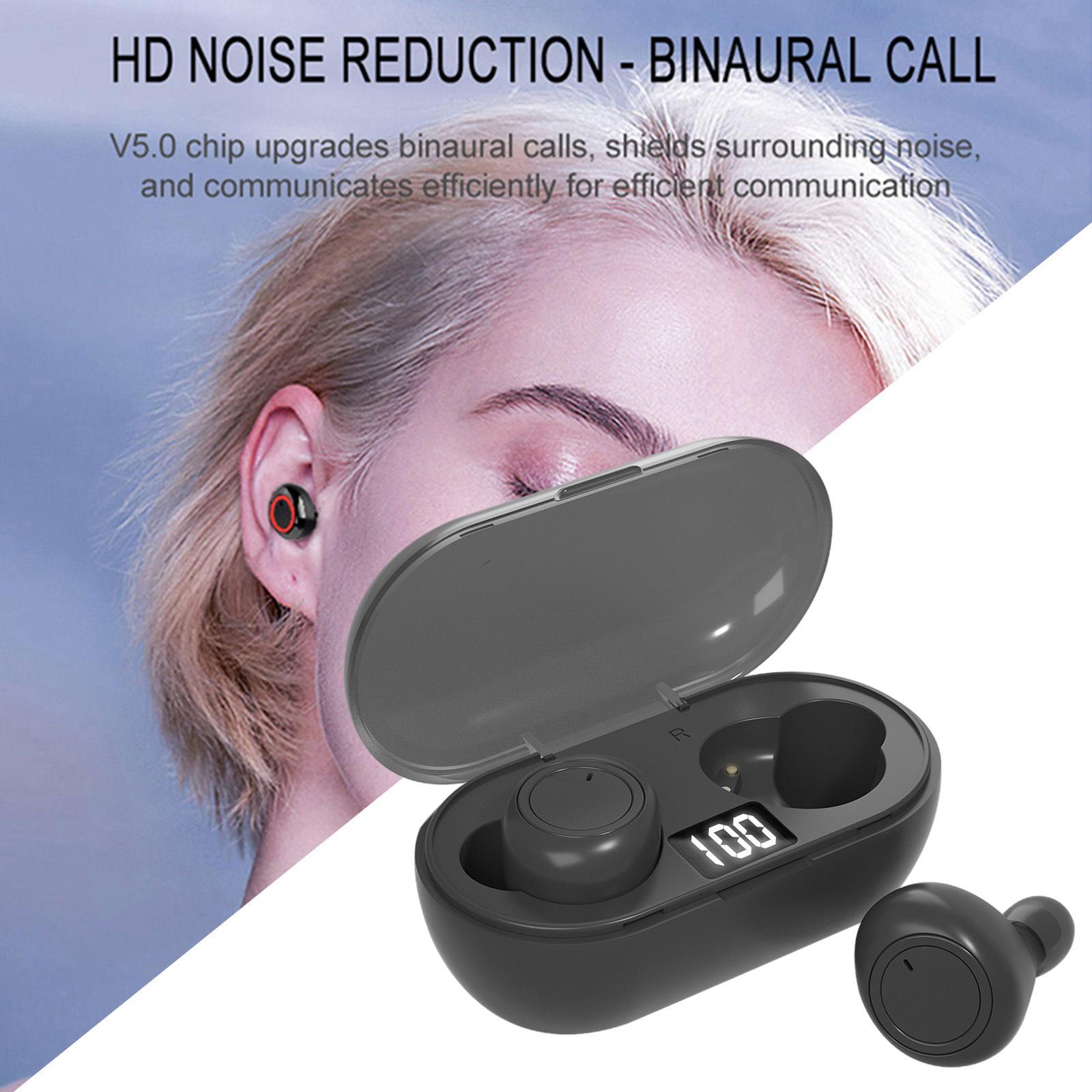 Earplugs Charging Case for Cellphone Tablet Travel Gifts Black