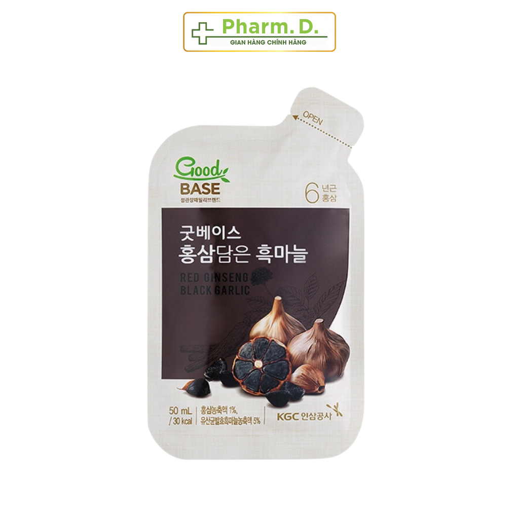 Nước Hồng Sâm Hàn Quốc Goodbase Vị Tỏi Đen Hỗ Trợ Sức Khỏe KGC Cheong Kwan Jang