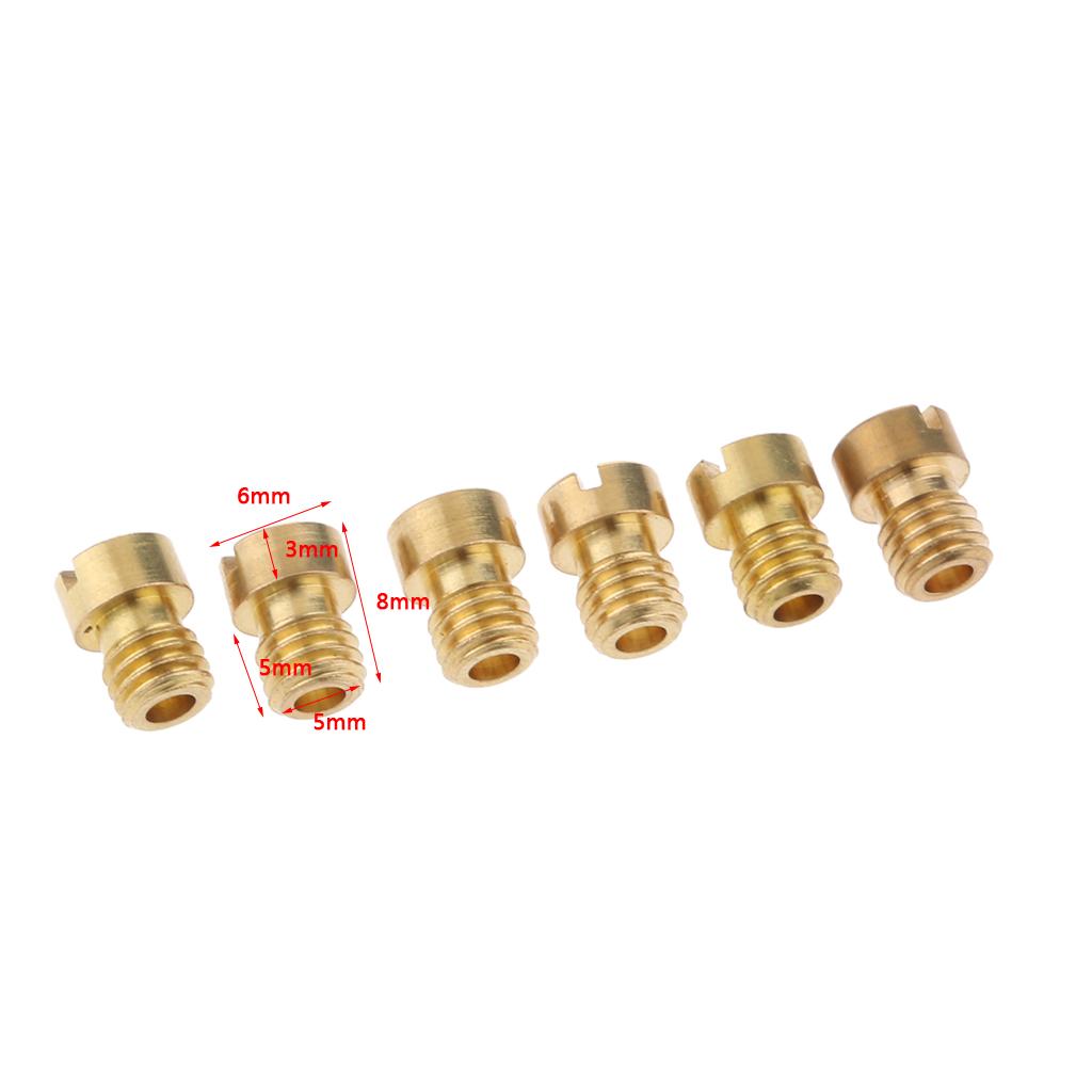 Carburetor Main Jet Kit Set For PWK Keihin OKO CVK Style 75.78...198.200