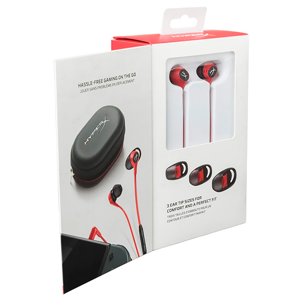 Tai nghe Kingston HyperX Earbuds - Hàng chính hãng