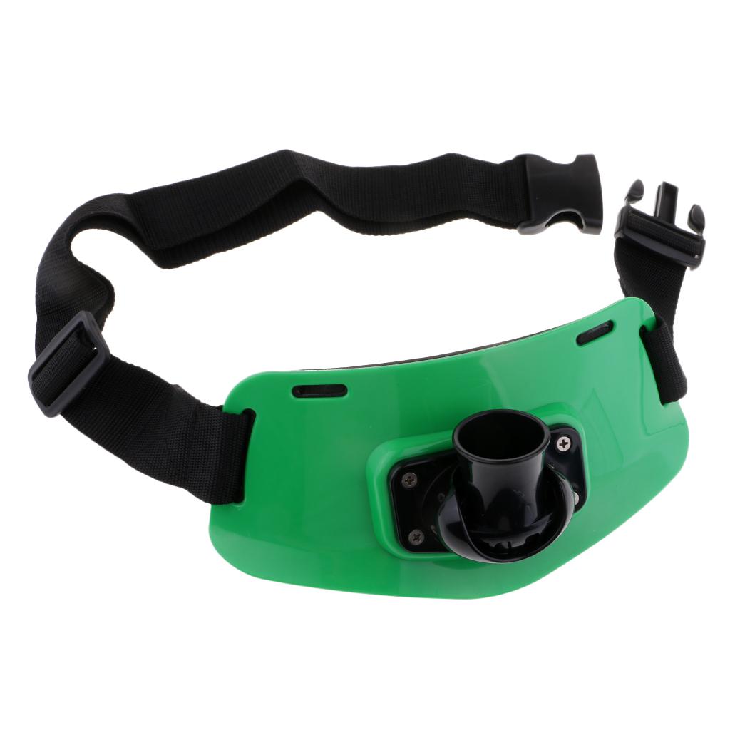 Fishing Fighting Belt Boat Waist Fishing Rod Holder Pole Bracket Adjustable