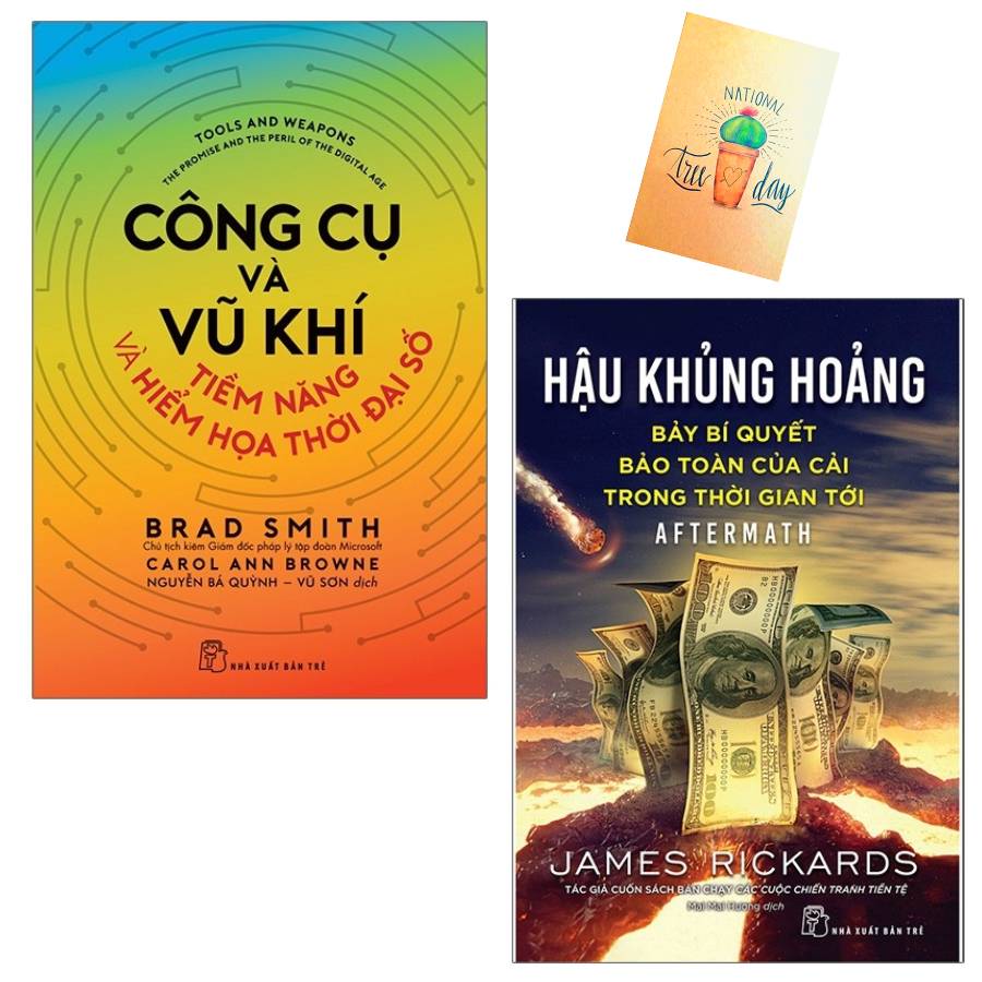 Combo Hậu Khủng Hoảng: Bảy Bí Quyết Bảo Toàn Của Cải Trong Thời Gian Tới và Công Cụ Và Vũ Khí - Tiềm Năng Và Hiểm Họa Thời Đại Số  ( Sổ Tay )