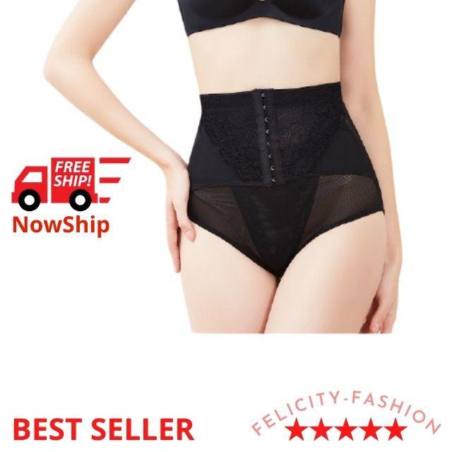 Quần Gen Nịt Bụng Cạp Cao Chống Cuộn 3 Khóa Cái MS668