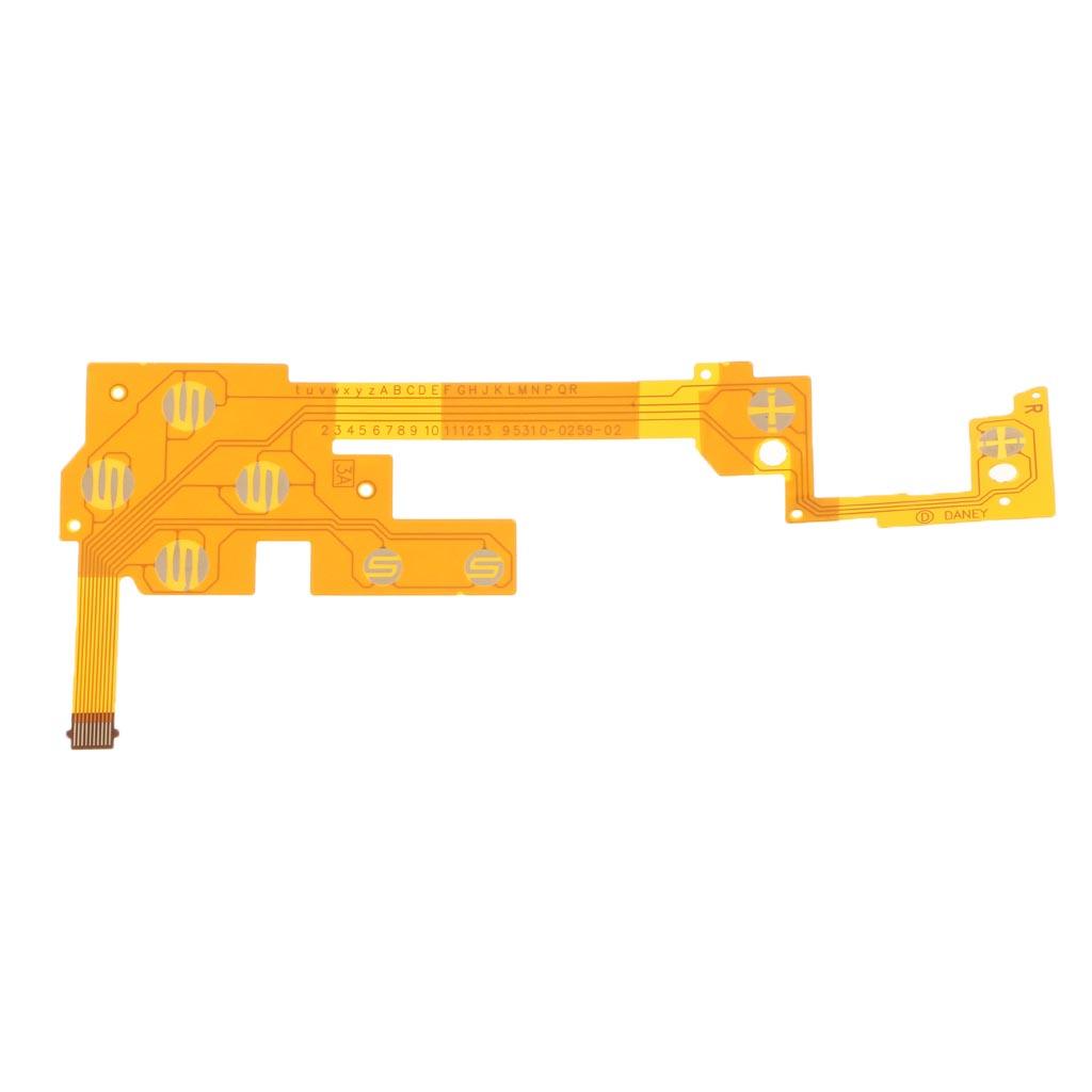 Right Button Conductive Film Ribbon Flex Cable for  WiiU Pad Gamepad