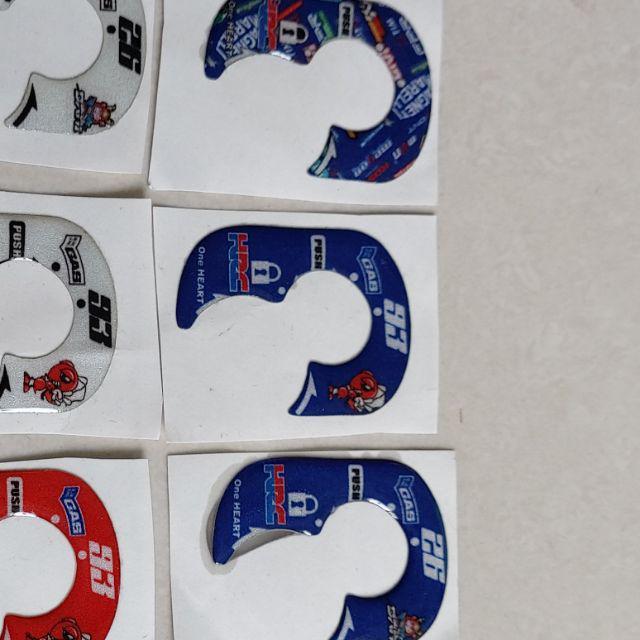 Dán ổ khoá winner phản quang keo nổi