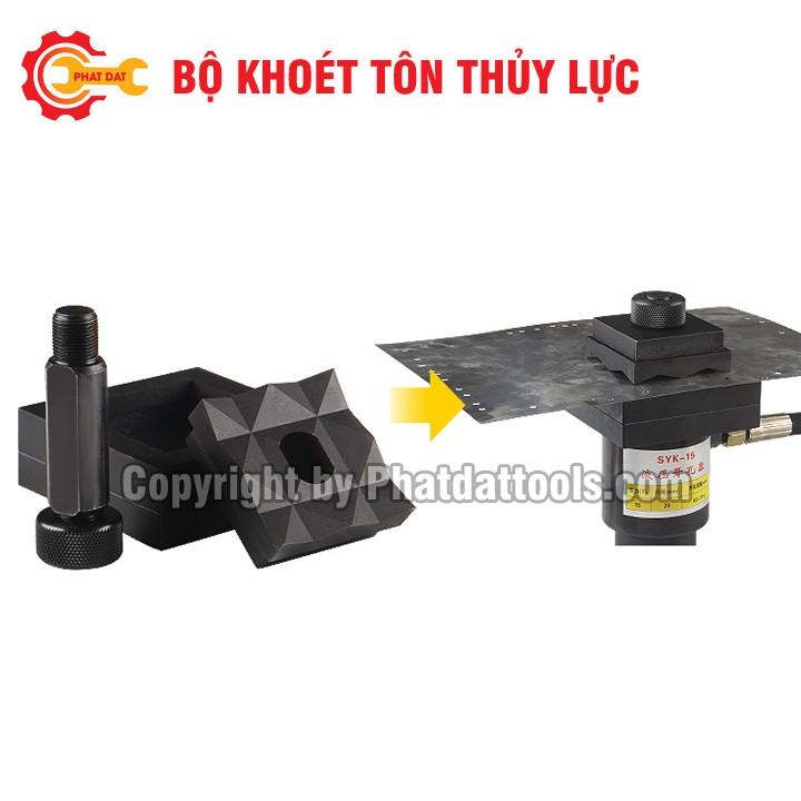 Máy Đột Thủy Lực Bằng Tay SYK8B-Bộ khoét tôn thủy lực-