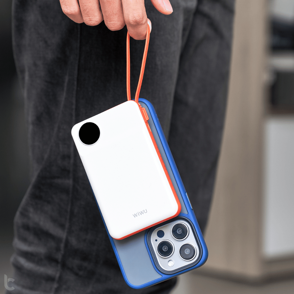 Ốp Lưng Chống Sốc Cho IPHONE 15 Pro/ 15 Pro Max WIWU Mặt Lưng Nhám Chống Vân Tay, Viền Màu, Hỗ Trợ Sạc Không Dây FGG-011 - Hàng Chính Hãng