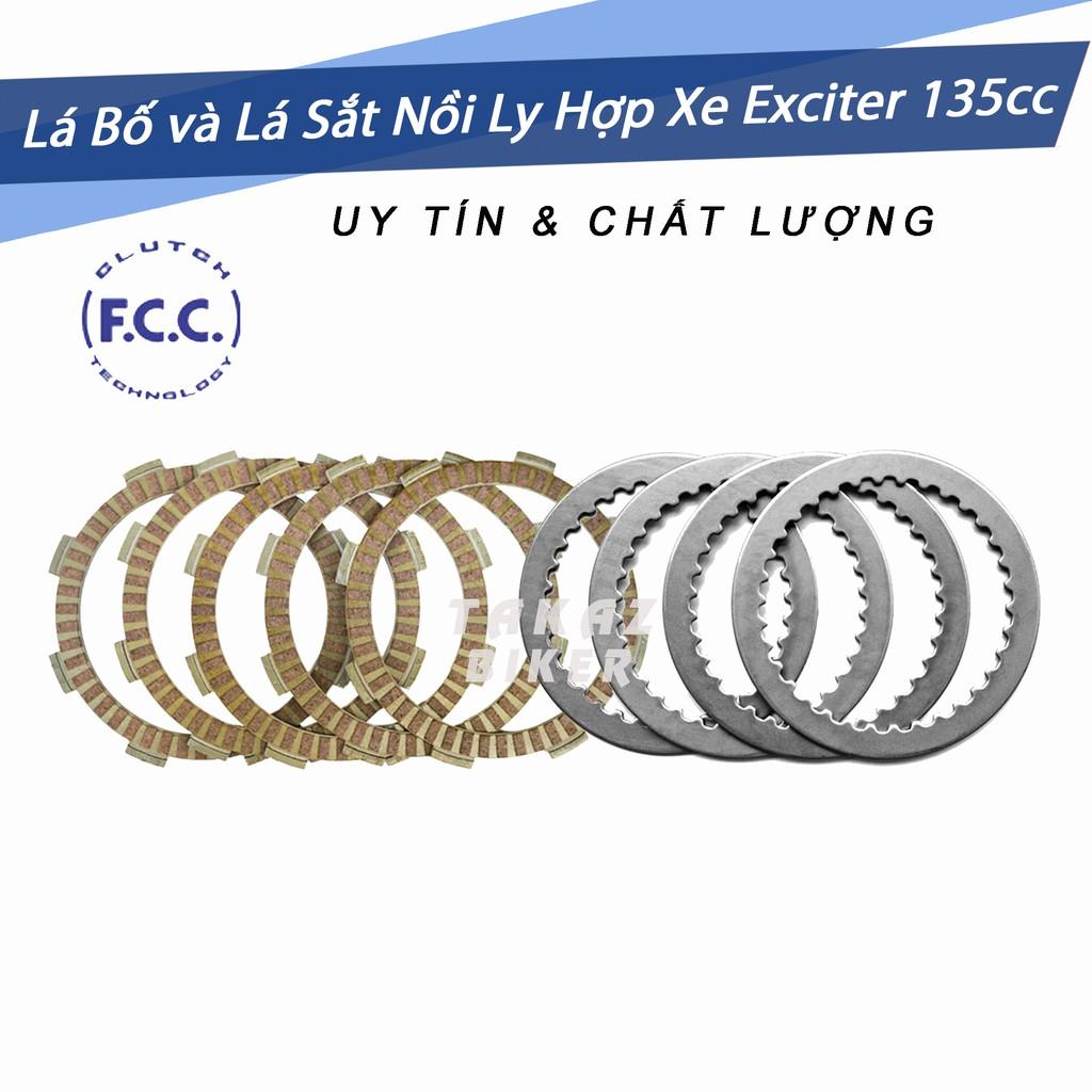 A5 bộ Lá bố nồi và Lá sắt FCC Ya Exciter 135 - 2011 xe col tay