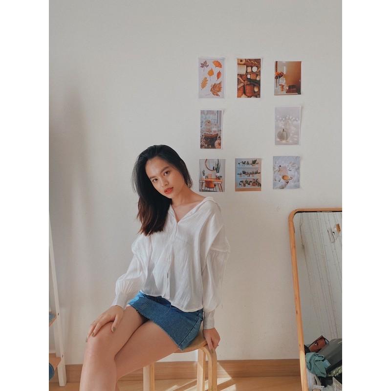 Áo sơ mi lụa tơ