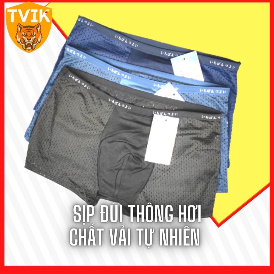 Quần sịp đùi thông hơi Tvik nam cạp nhỏ thoáng khi, SĐTH