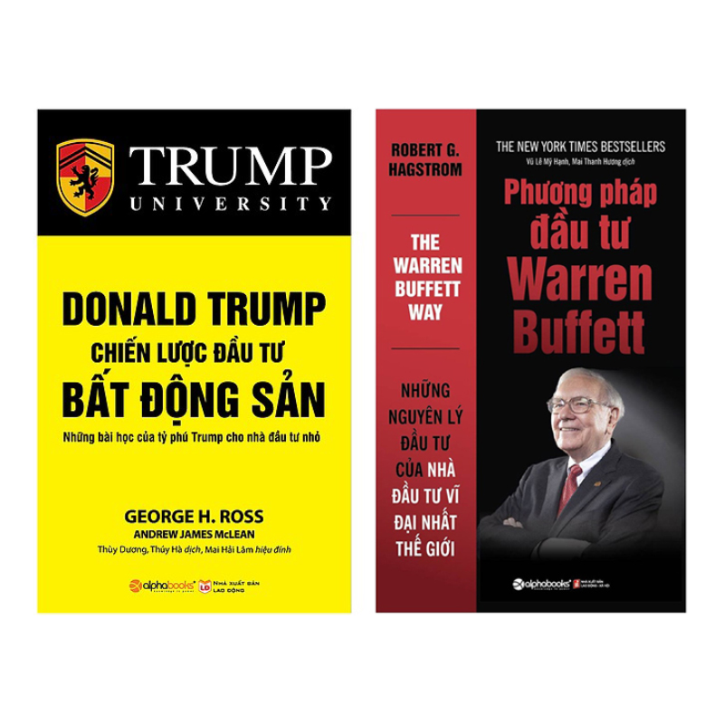 Combo Donald Trump - Chiến Lược Đầu Tư Bất Động Sản + Phương Pháp Đầu Tư Warren Buffett