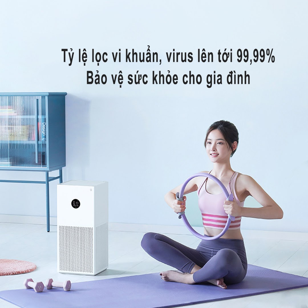 Máy lọc không khí Sothing Xiaomi Mi Air Purifier 4 Lite- sạch bụi mịn, phấn hoa, lông thú cưng- Hàng chính hãng