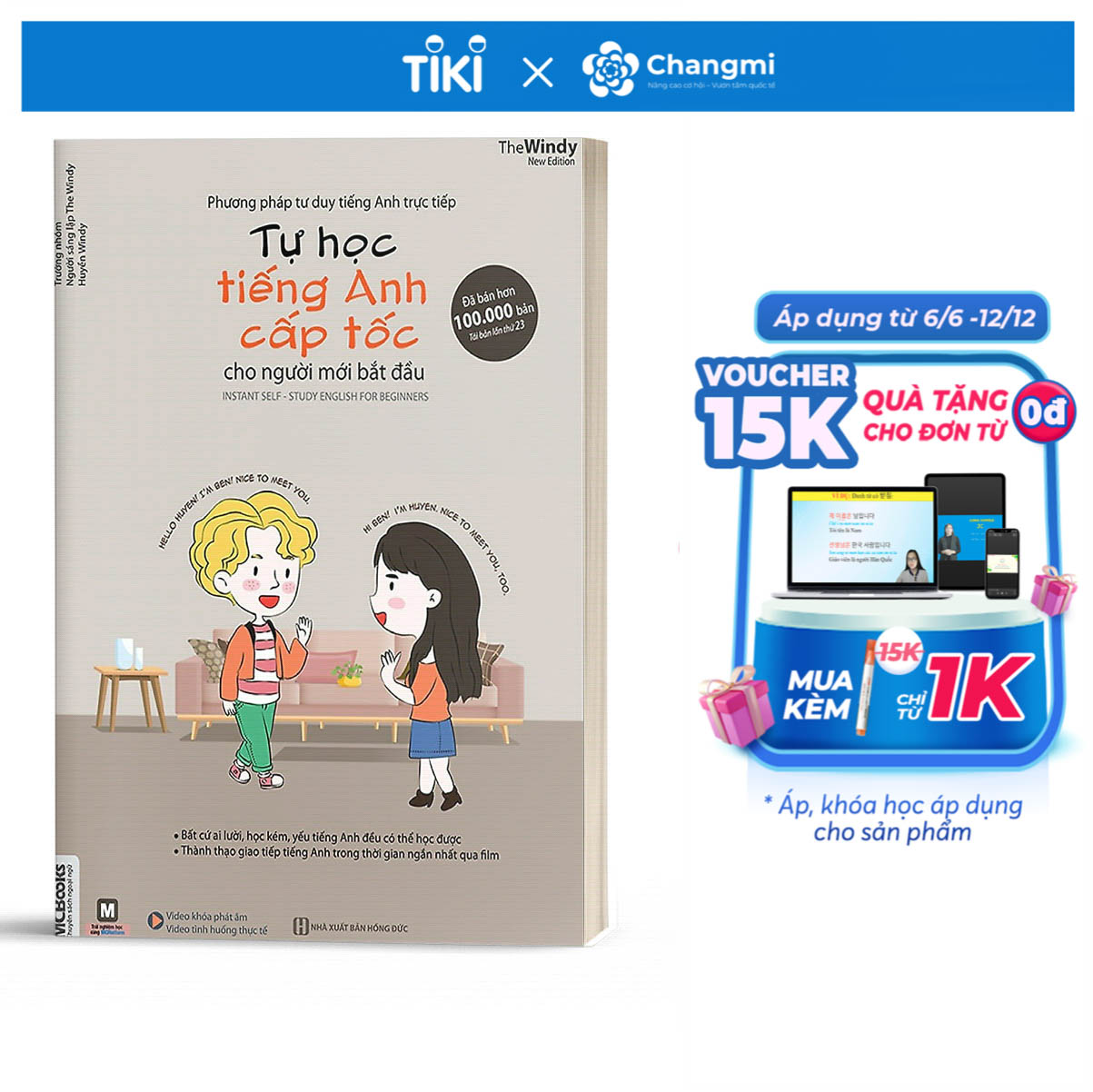Tự Học TIếng Anh Cấp Tốc Cho Người Mới Bắt Đầu Phiên Bản 4 Màu