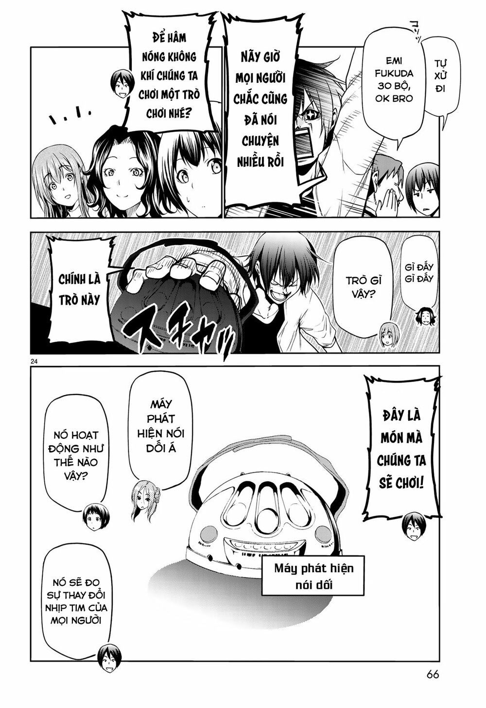 cô gái thích lặn - grand blue chapter 59 24