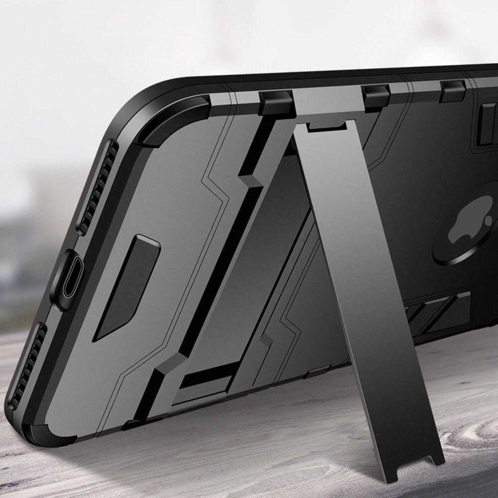 Ốp lưng điện thoại dành cho iphone ip 6 6s 7 8 plus se x xr xs max 11 pro max - iron man - chống sốc - chống va đập - gạt chống