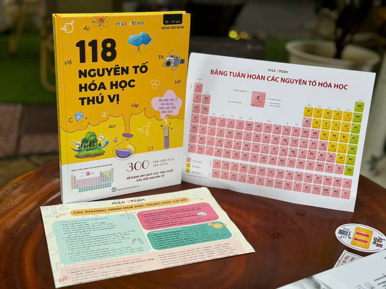 118 NGUYÊN TỐ HÓA HỌC - Đội ngũ Milo Steam – Hanoi Books – NXB Dân Trí