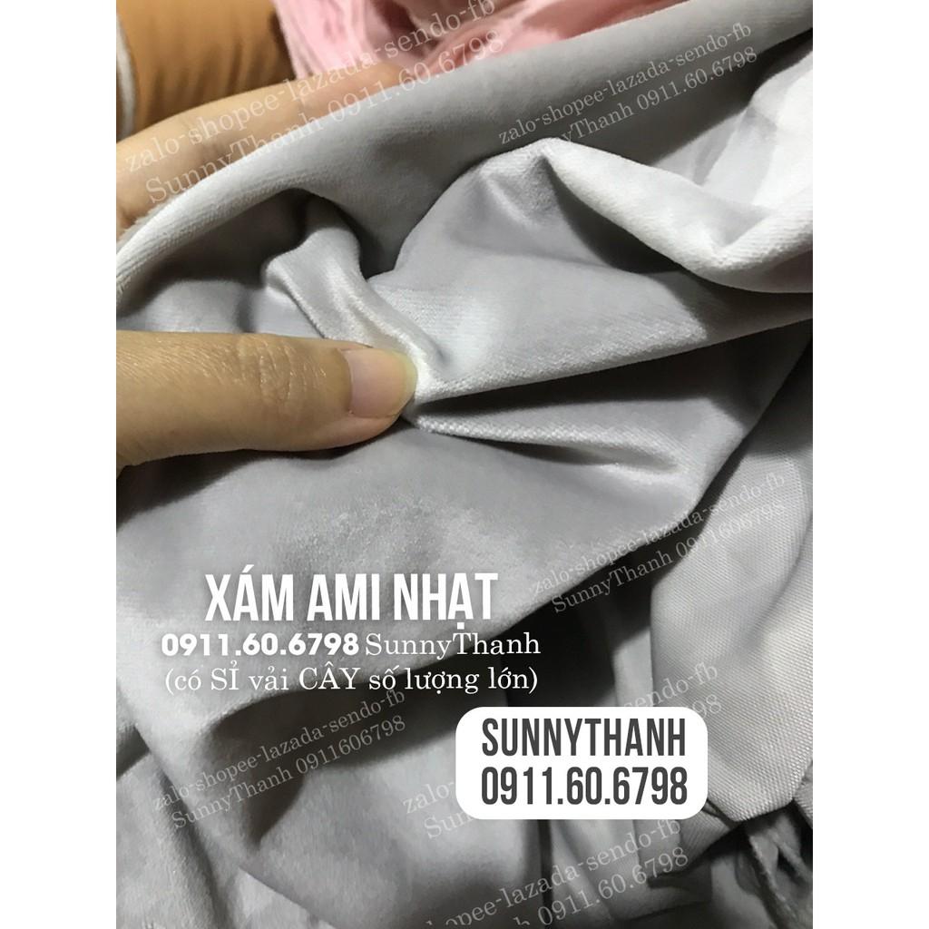 Combo 79 vải lông nhung sunnythanh