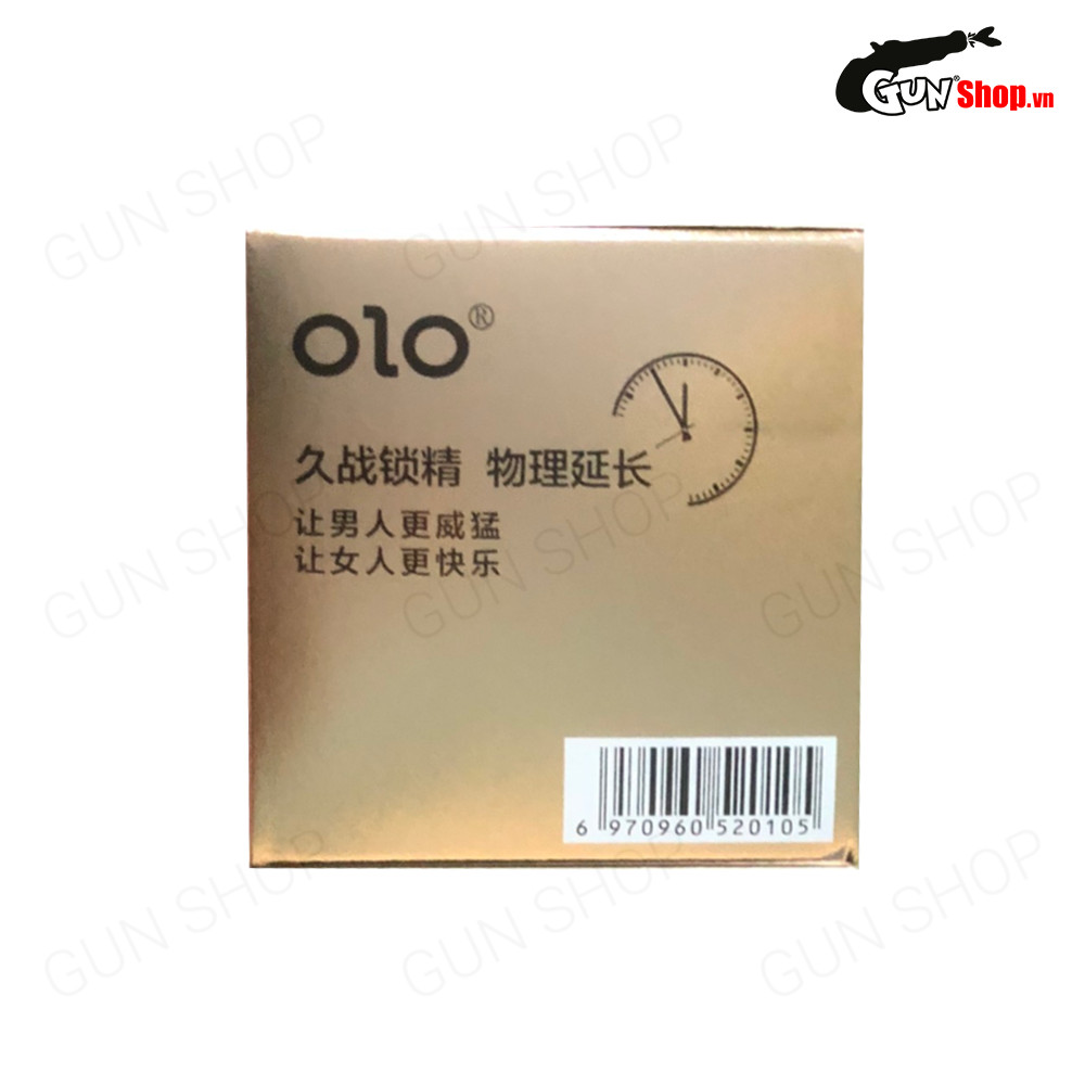 [Hộp 10 cái] Bao cao su OLO 0.01 Neo Physical Delay Sleeve - Siêu mỏng, gân gai, kéo dài thời gian, tăng nhiệt độ 