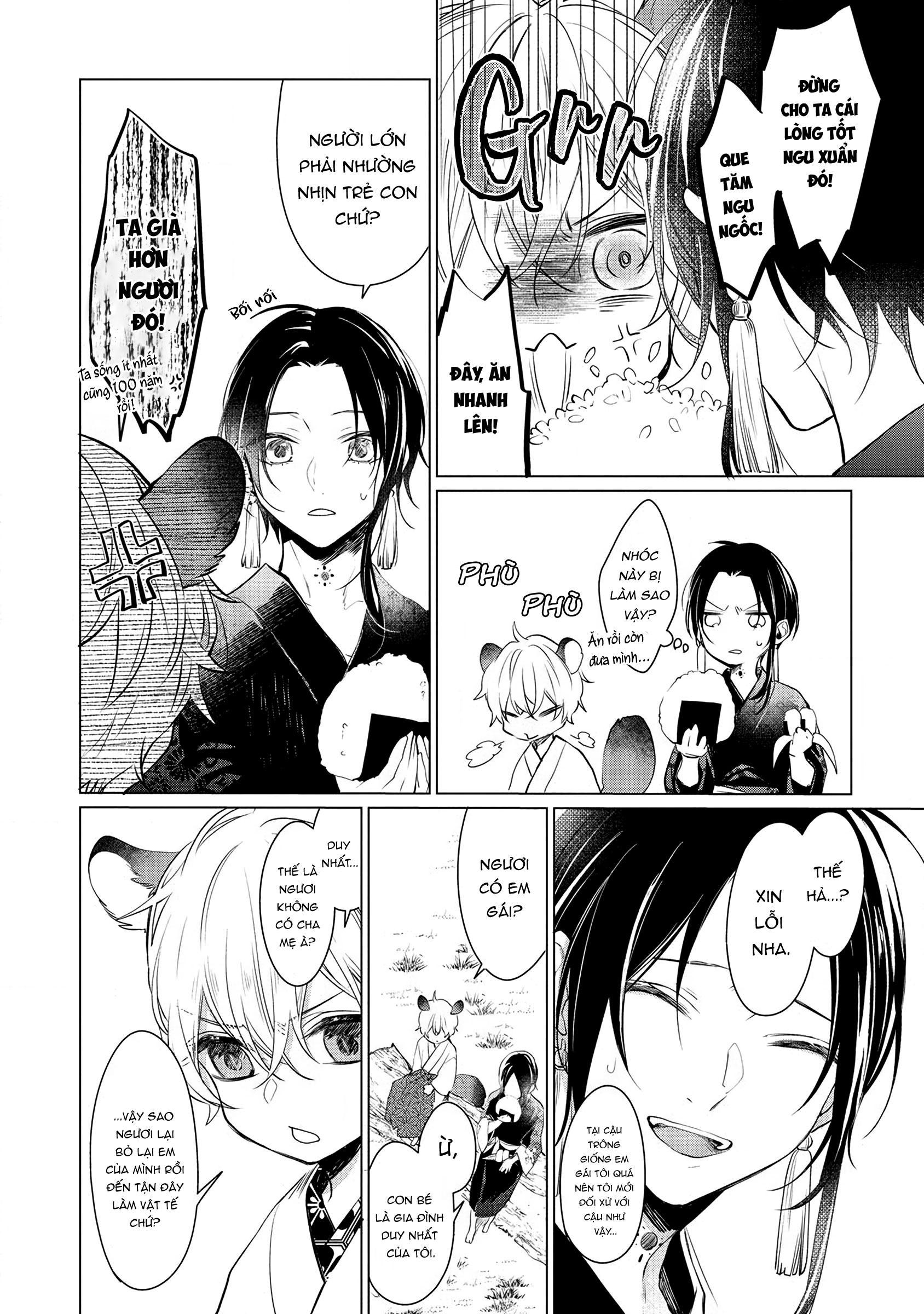 vị thần diều hâu & tế phẩm đáng thương chapter 2 14