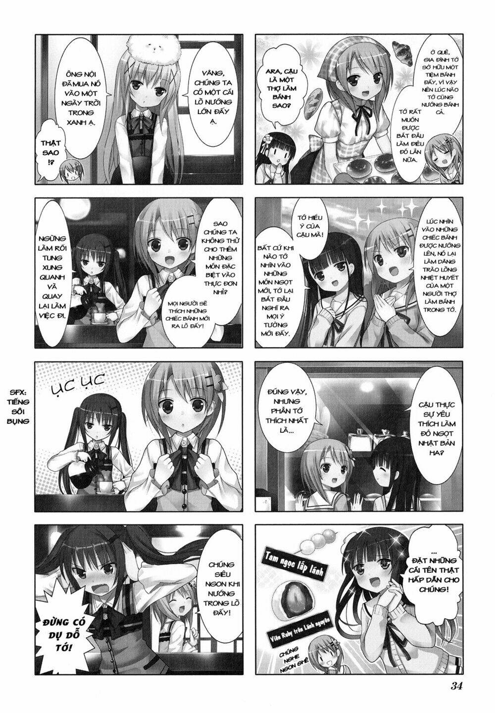 gochuumon wa usagi desuka? [4-koma] chapter 4 3