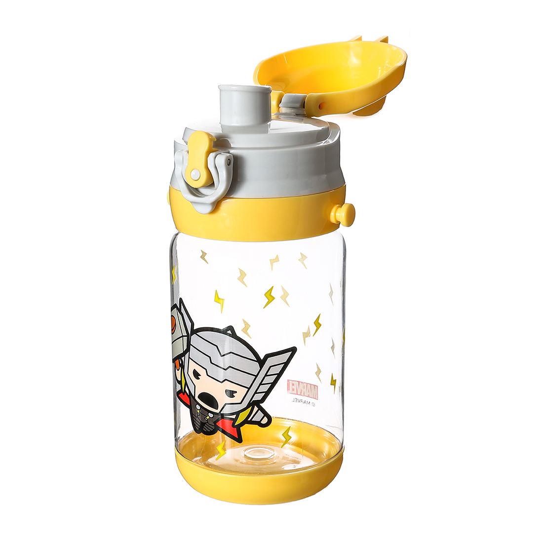 Bình nước Miniso in hình anh hùng Marvel 520ml ( Thor)