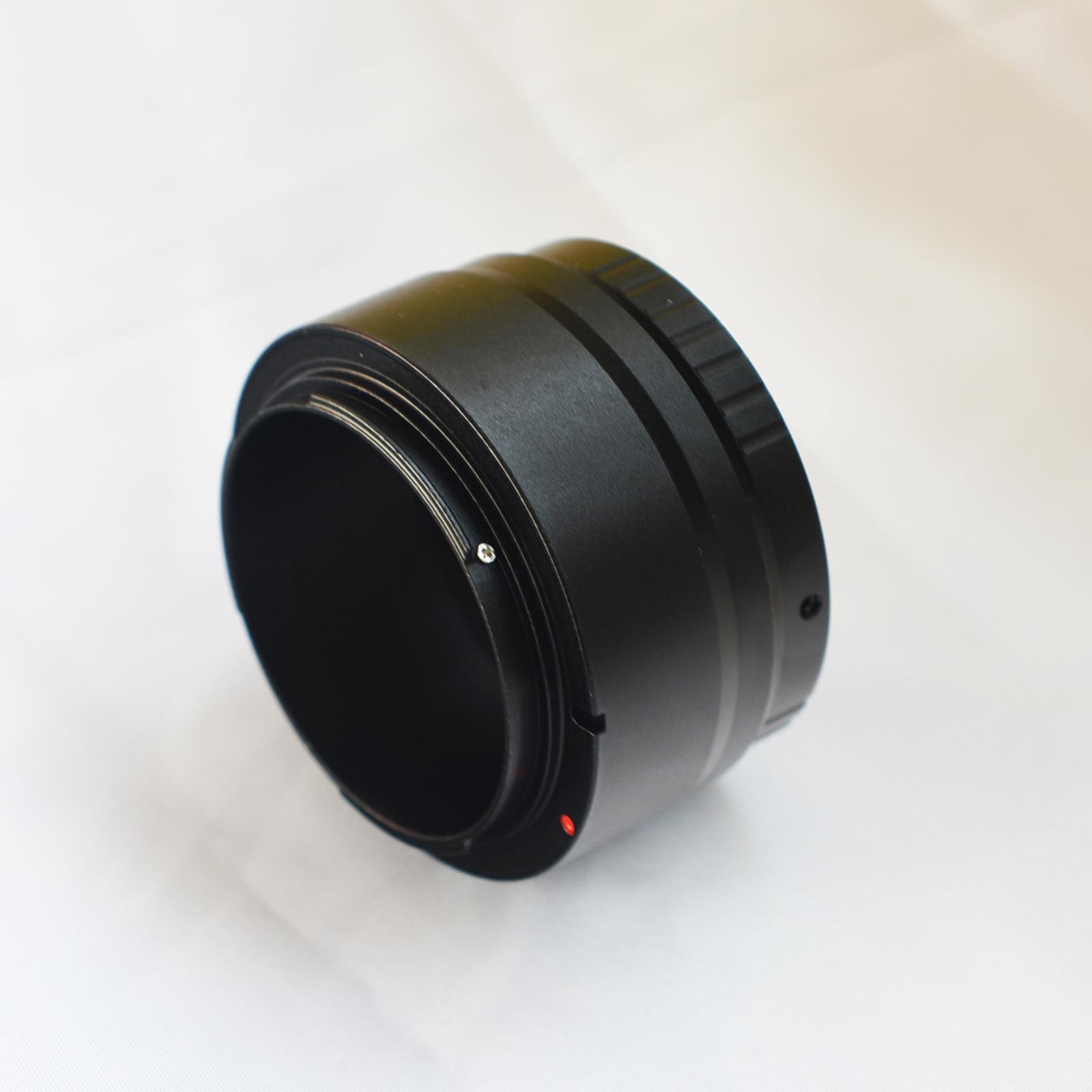 T2/T Mount Lens Adapter Rings Camera Converter M42 T Mount Adapter Aluminum T-Mount Adapter for EOS R for Slr DSLR Cameras