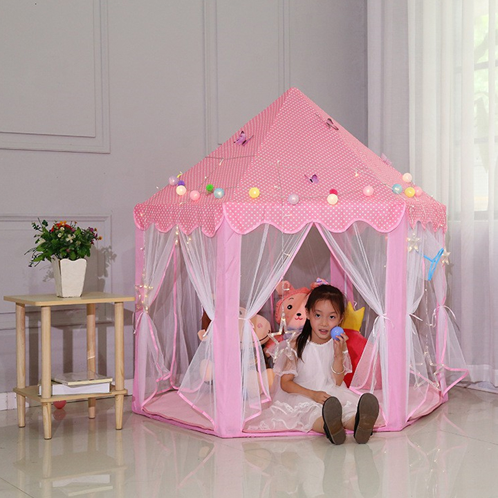 Lều Công chúa - Hoàng Tử cho bé S5 Lều trẻ em chơi trong nhà cực kì dễ thương- Hàng Nhập Khẩu