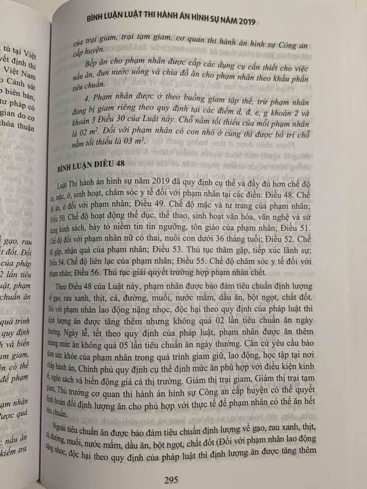 Combo: Bình Luận Luật Thi Hành Án Hình Sư năm 2019 và Luật thi hành án hình sự