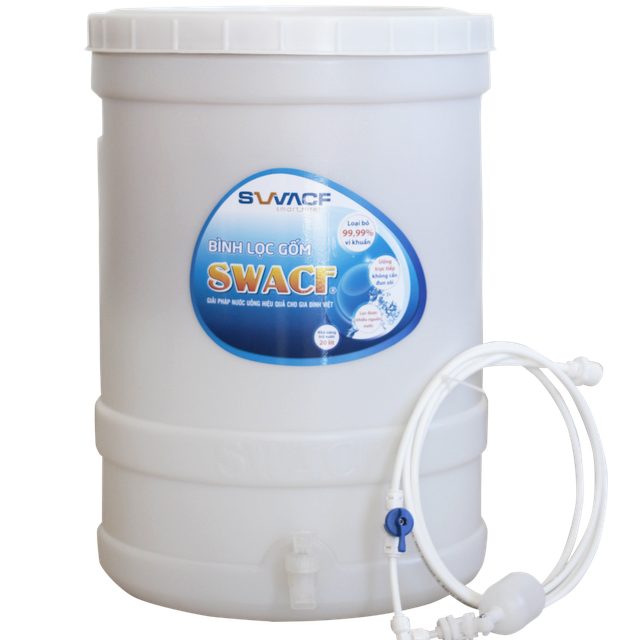 Bình lọc nước SWACF 20L | Công nghệ USA (kèm bộ cấp nước)