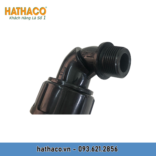 Combo 10 Cút 25 Ren Ngoài 20 - 25 - 32 (ren 1/2 - 3/4&quot; - 1&quot;) HATHACO Dùng Cho Ống HDPE