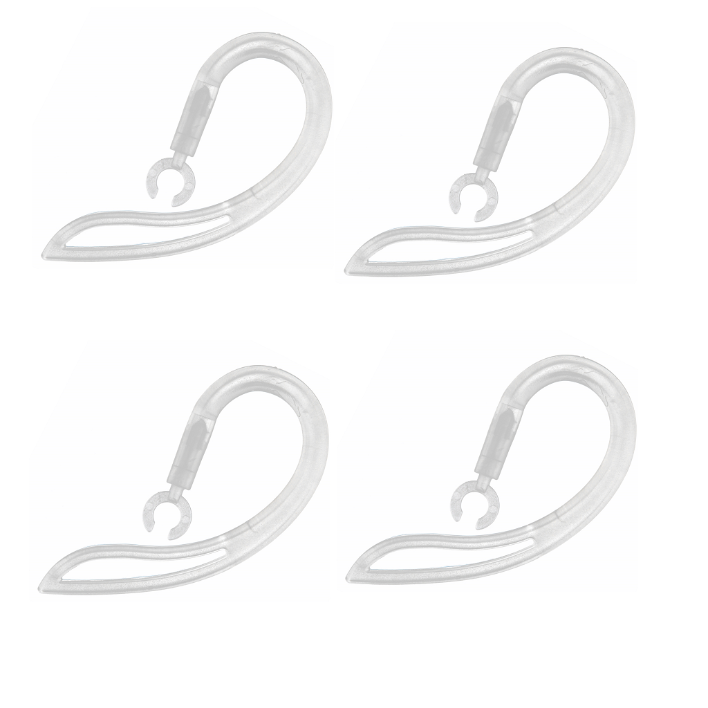 4X Clamp Earhook Ear  Clip For Universal Bluetooth Headset 5.0mm