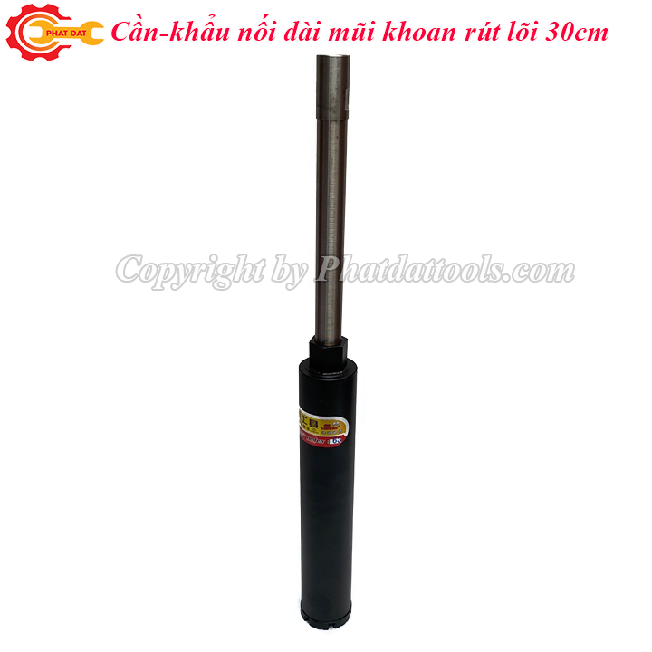 Khẩu nối dài 30cm cho mũi khoan rút lõi betong