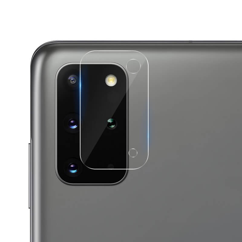 Bộ 2 Miếng dán kính cường lực camera Samsung Galaxy S20 Plus mỏng 0.22mm hiệu Nillkin InvisiFilm độ cứng 9H chống vân tay không ảnh hưởng chất lượng ảnh chụp - Hàng nhập khẩu