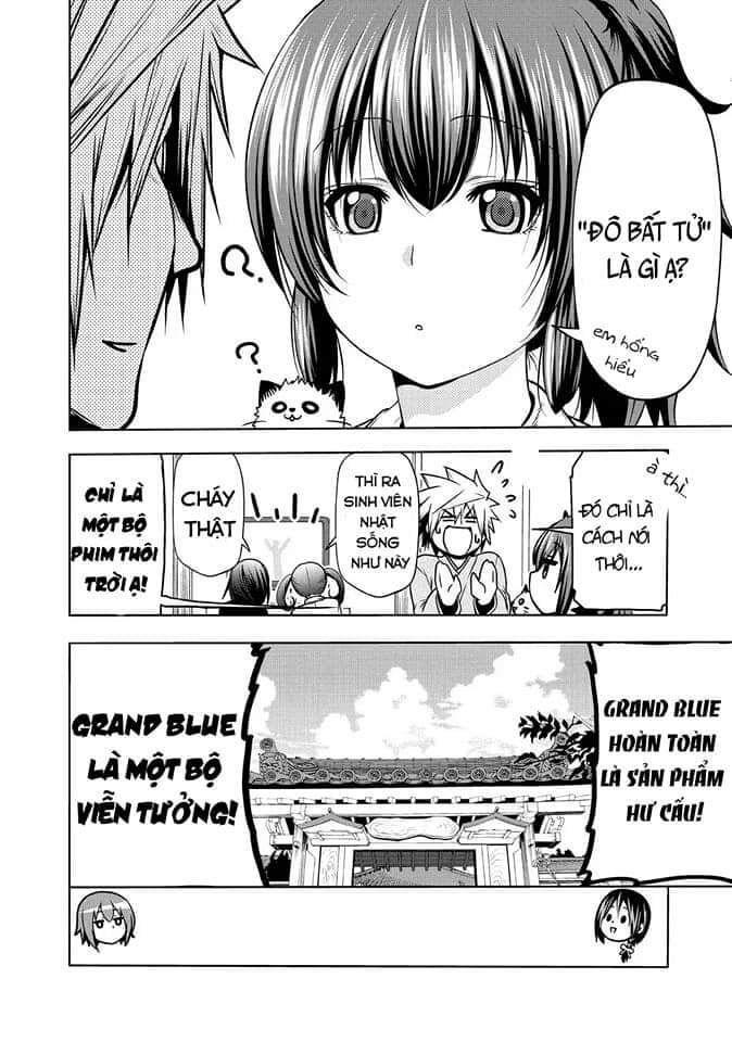 cô gái thích lặn - grand blue chapter 87.3 14