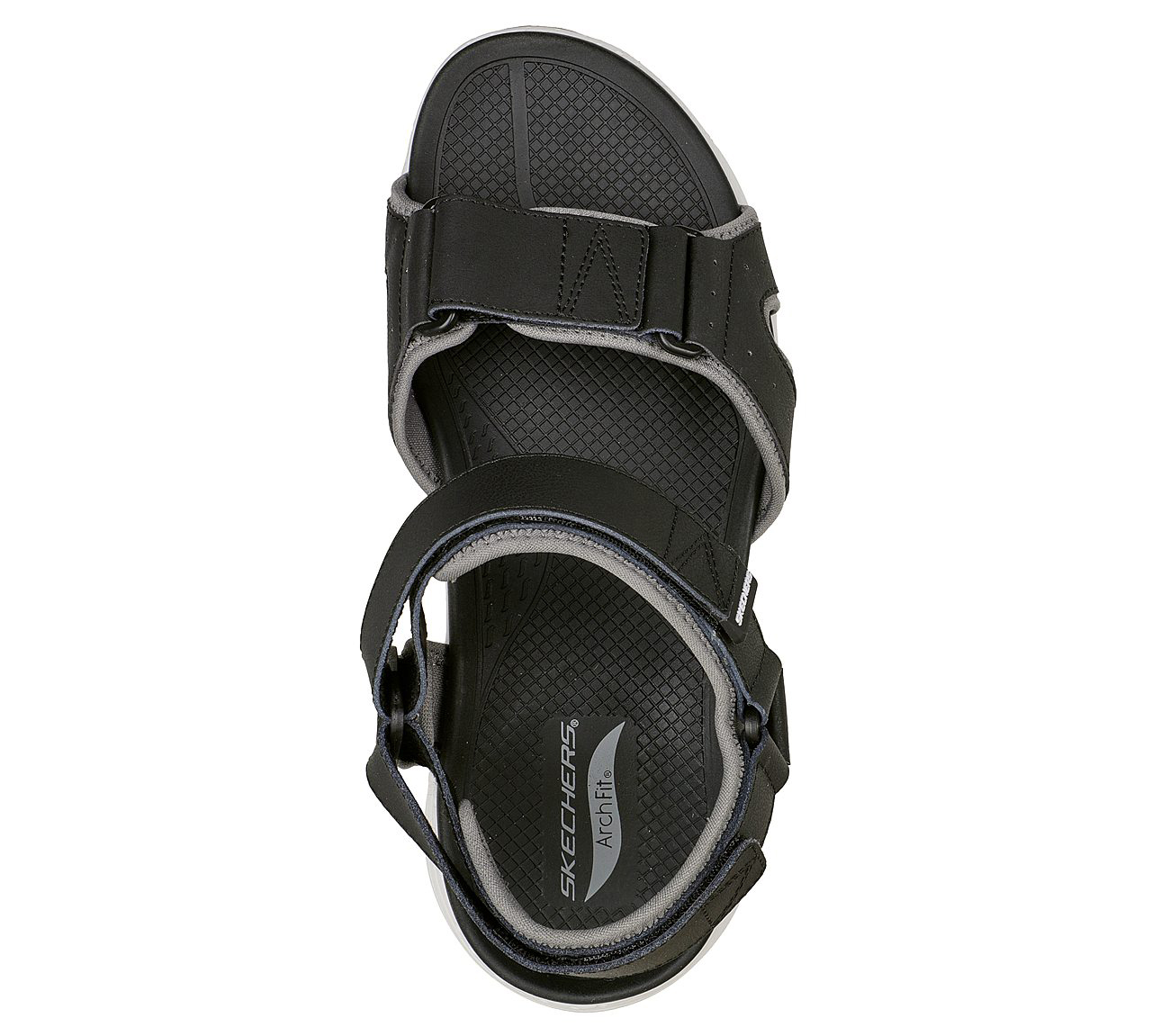 Skechers Nam Xăng Đan Outdoor Arch Fit Sandal - 237372-BKW